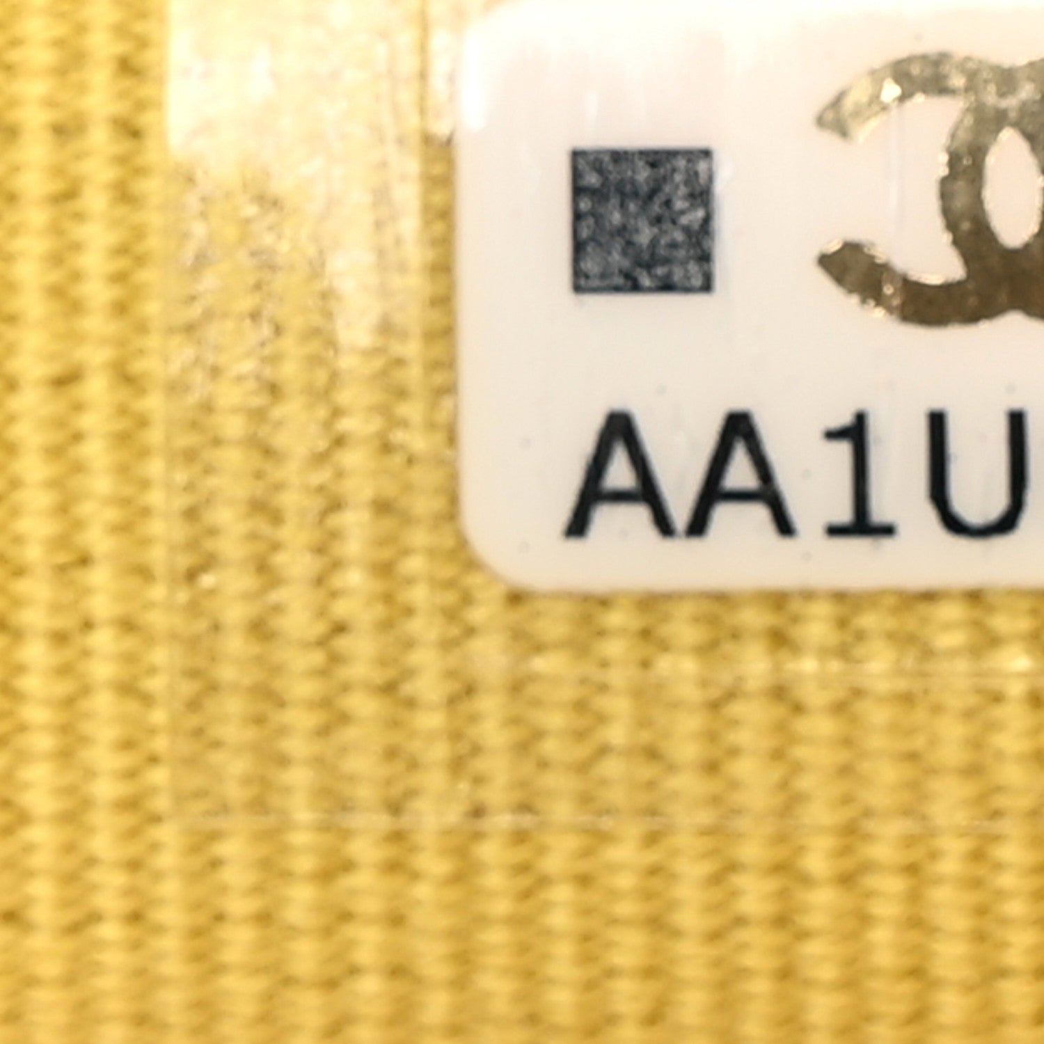 Chanel Caviar Quilted Classic 4 Key Holder Wallet Yellow 8 of 9