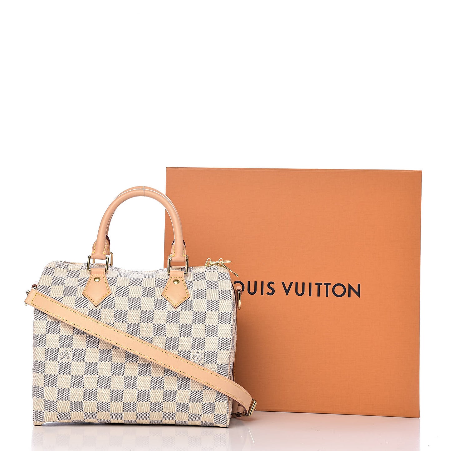 Damier Azur Speedy Bandouliere 25