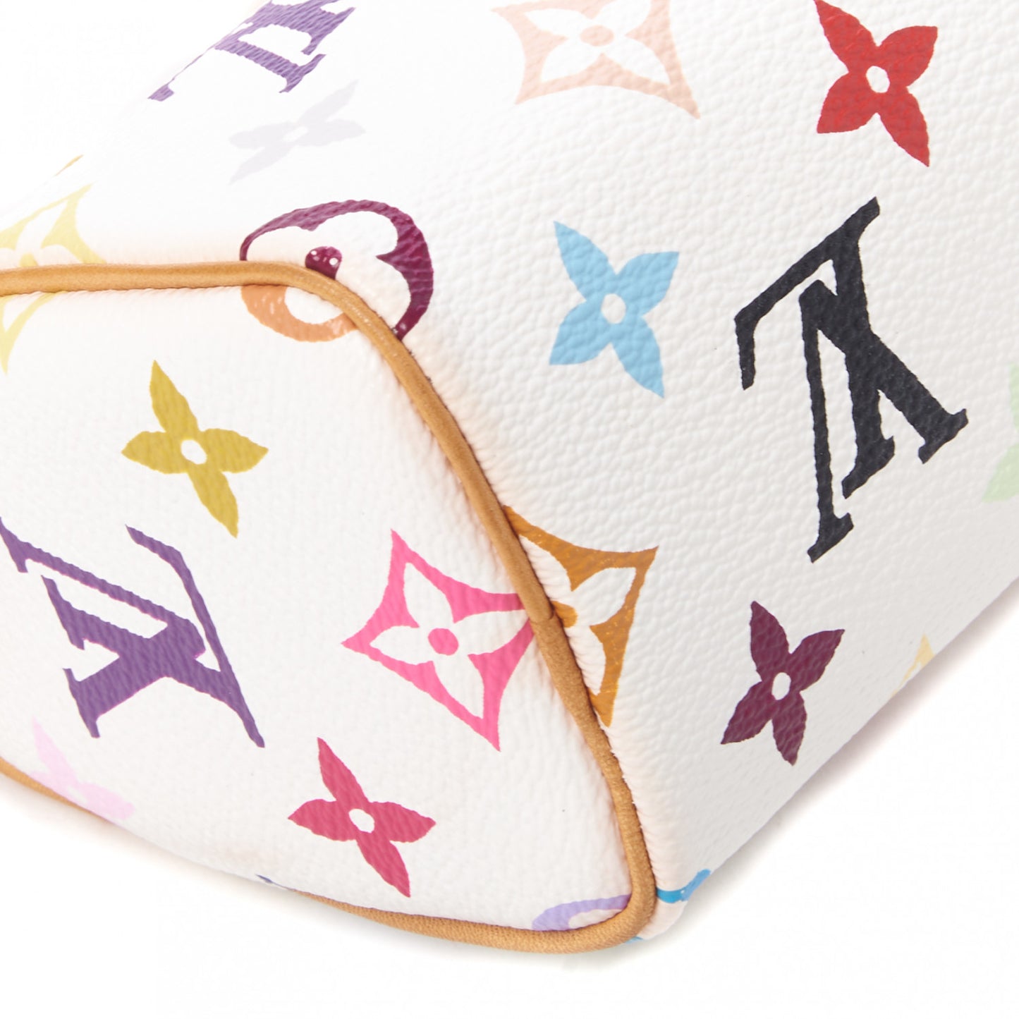 Monogram Multicolor Mini Sac HL Speedy White