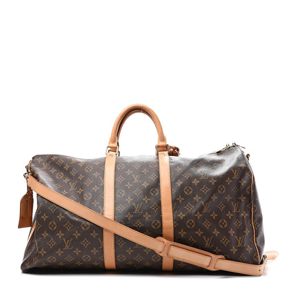 Louis Vuitton Monogram Keepall Bandouliere 55 1 of 15