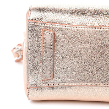 Givenchy Metallic Sugar Goatskin Mini Antigona Light Pink 9 of 21
