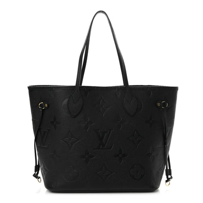 Louis Vuitton Empreinte Monogram Giant Neverfull MM Black 1 of 11