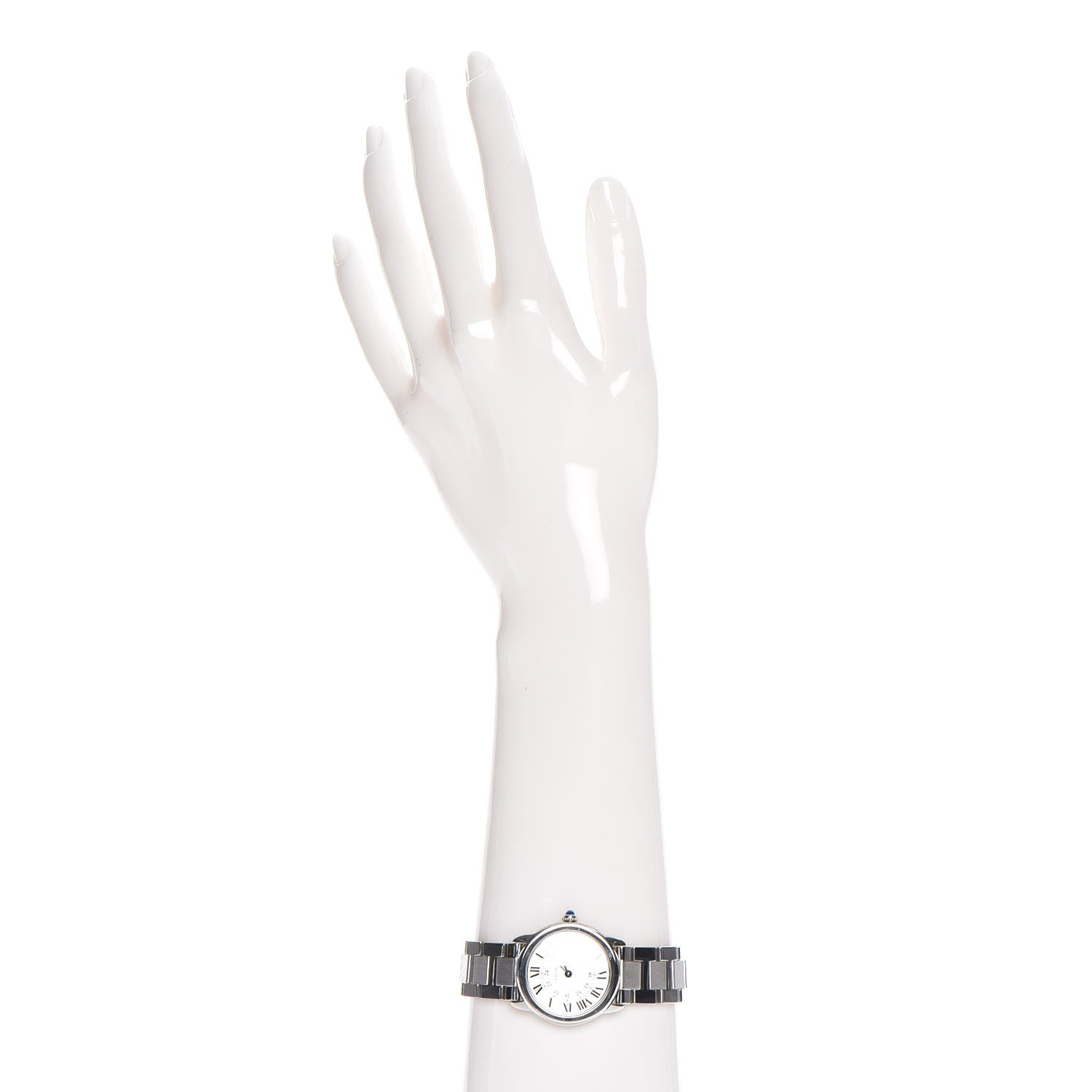 Cartier Stainless Steel 29mm Ronde Solo Quartz Watch 2 of 8