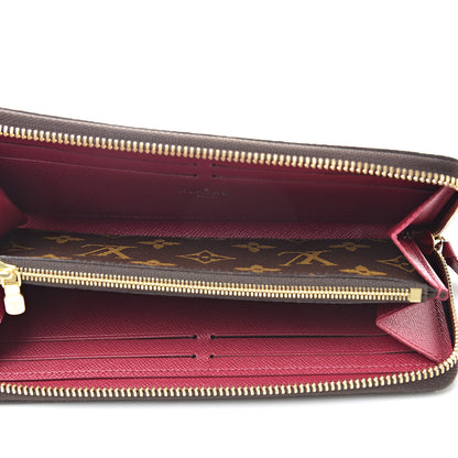 Louis Vuitton Monogram Clemence Wallet Fuchsia 5 of 8