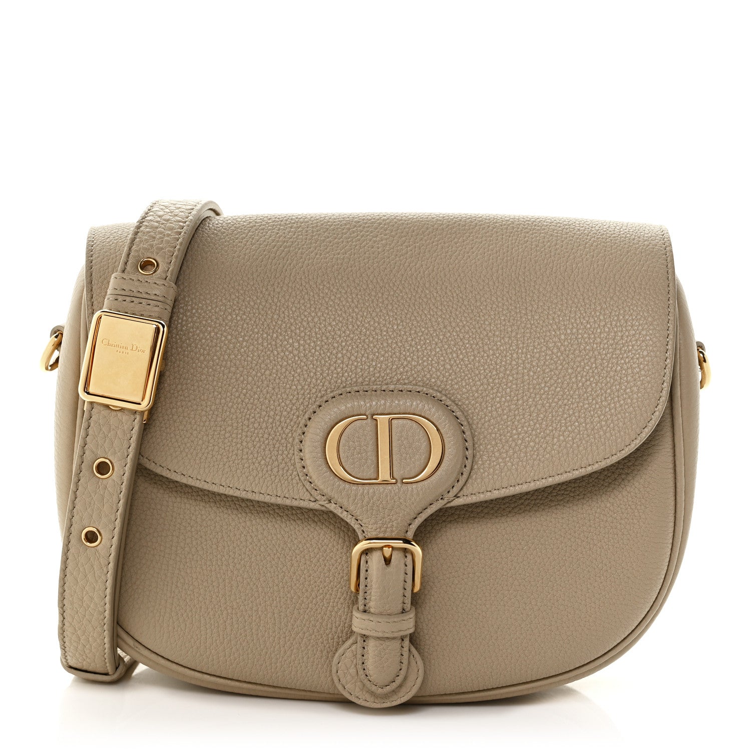 Christian Dior Grained Calfskin Medium Bobby Flap Beige 1 of 9