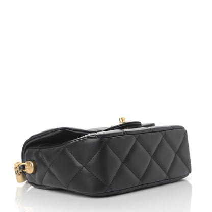 Chanel Lambskin Quilted Mini My Perfect Flap Black 4 of 10