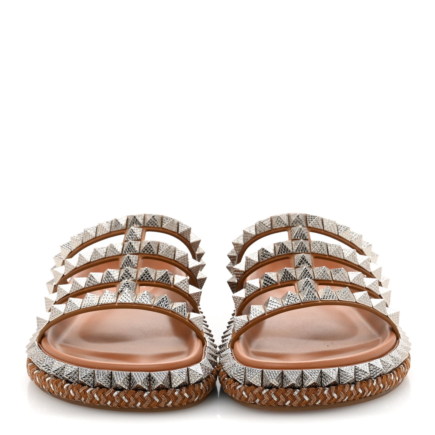 Pyra Hallulila Spike Mule Flat Slides 39.5 Terra