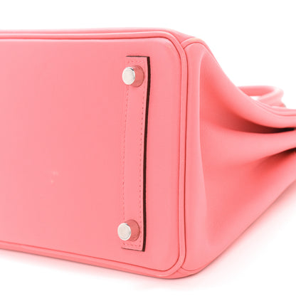 Hermes Swift Birkin 25 Rose Azalee 9 of 17