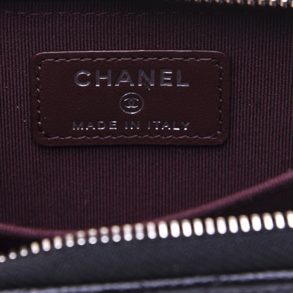 Chanel Caviar Quilted Zip Card Holder Black 8 of 11