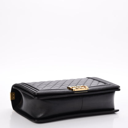 Chanel Calfskin Quilted New Medium Boy Flap Black 4 of 7
