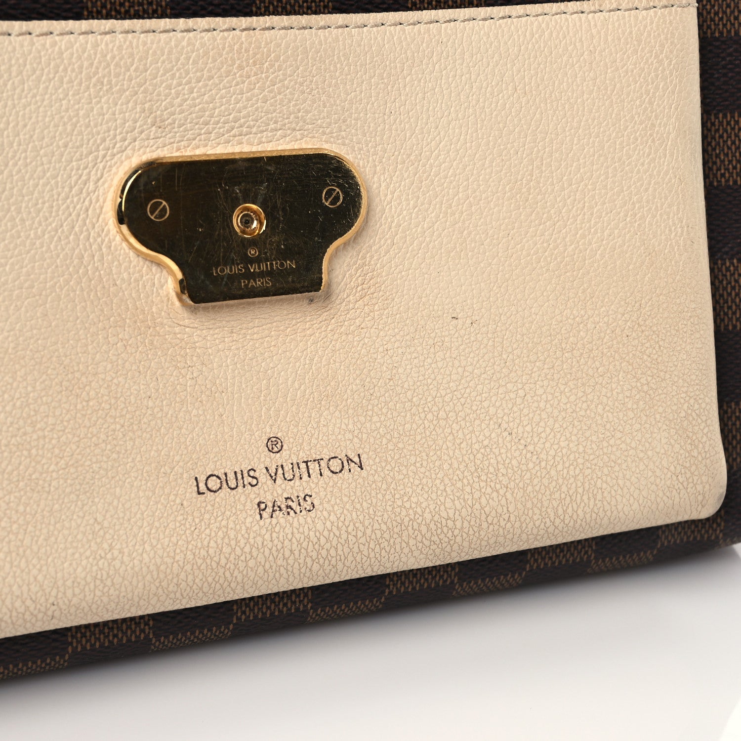 Louis Vuitton Damier Ebene Vavin PM Creme 8 of 9