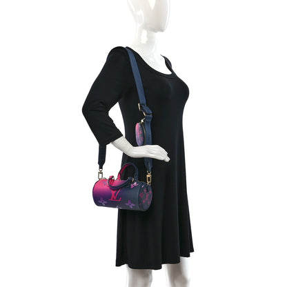 Louis Vuitton Monogram Giant Spring In The City Papillon BB Midnight Fuchsia 2 of 8
