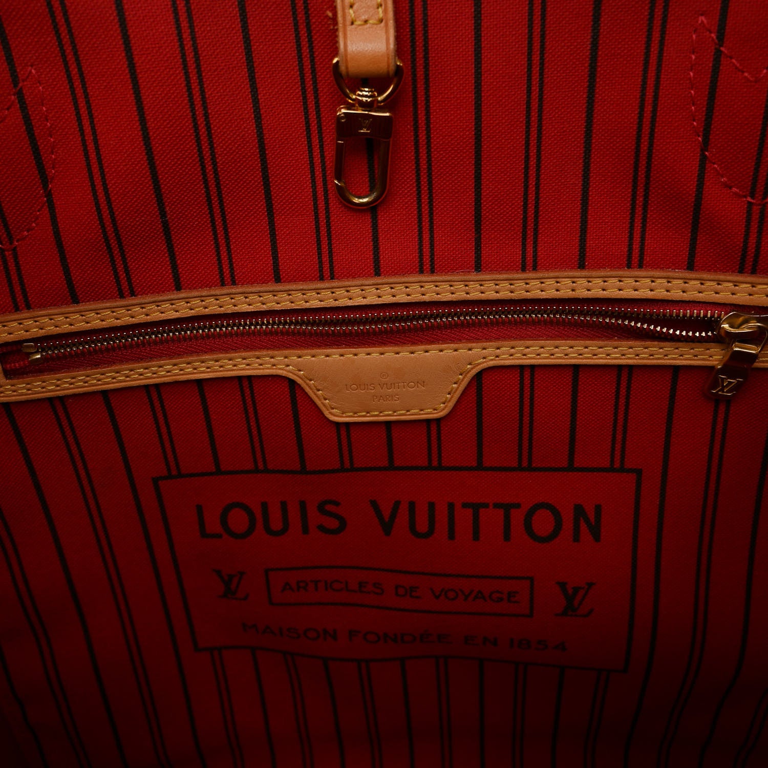 Louis Vuitton Monogram Neo Neverfull MM Cherry 7 of 12