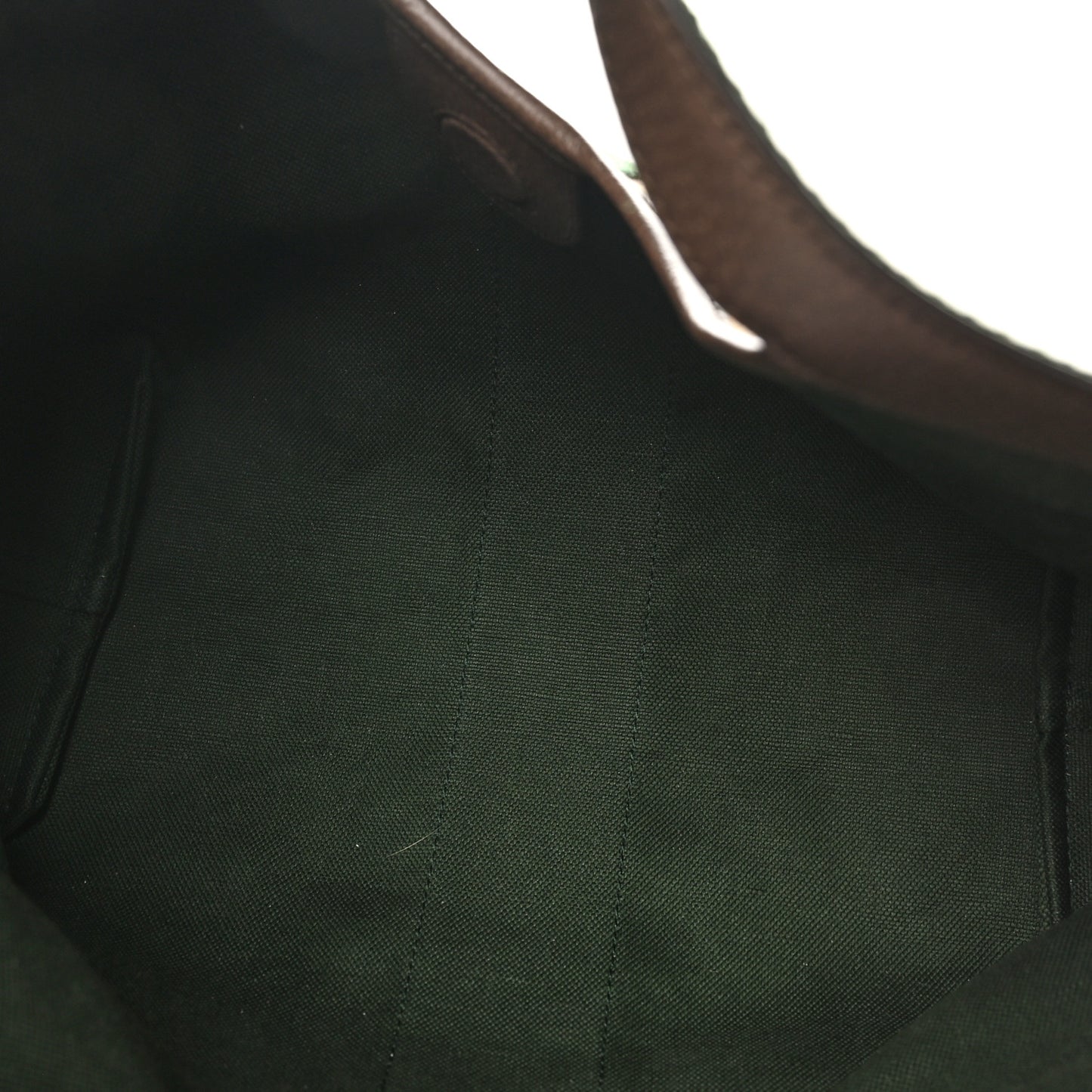 Monogram Web Small Giglio Tote Beige Dark Brown