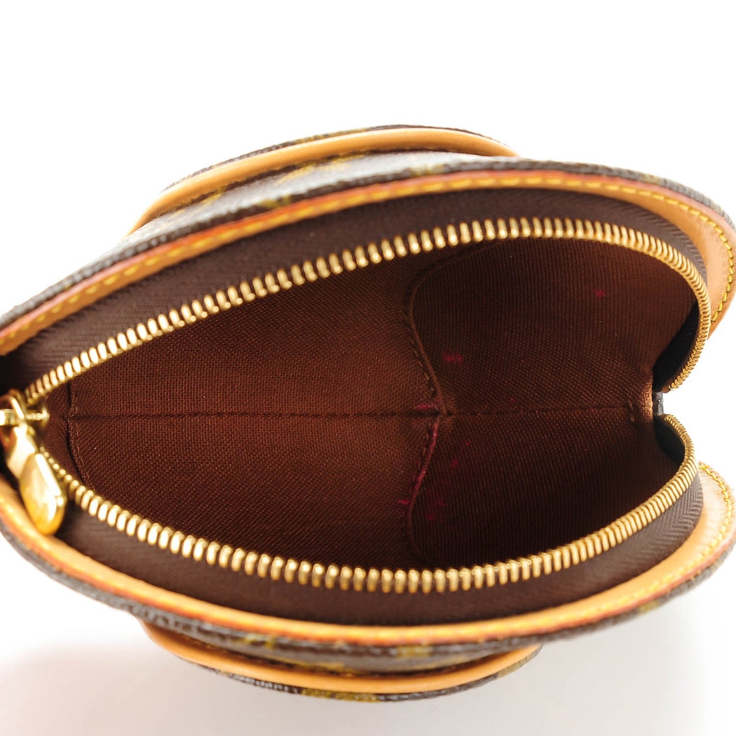 Monogram Mini Ellipse Wristlet Clutch