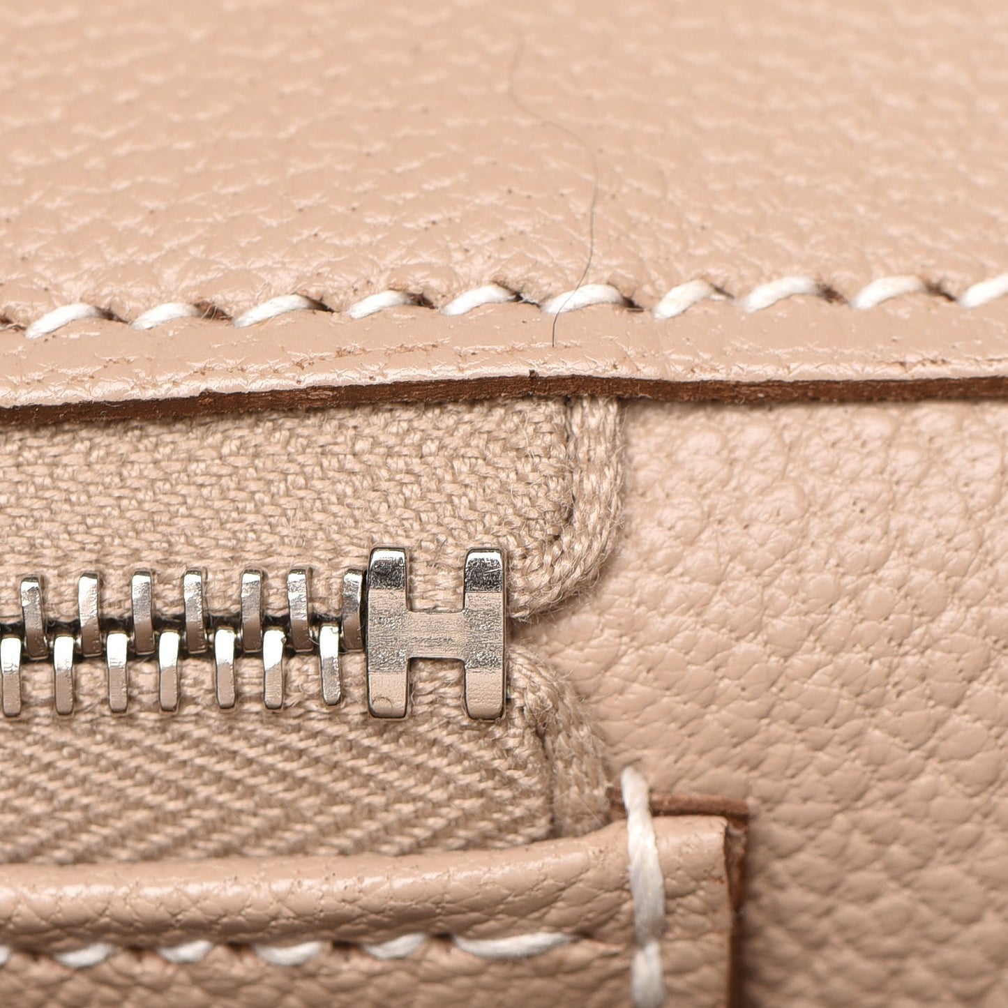 Tadelakt Guilloche Birkin 35 Argile