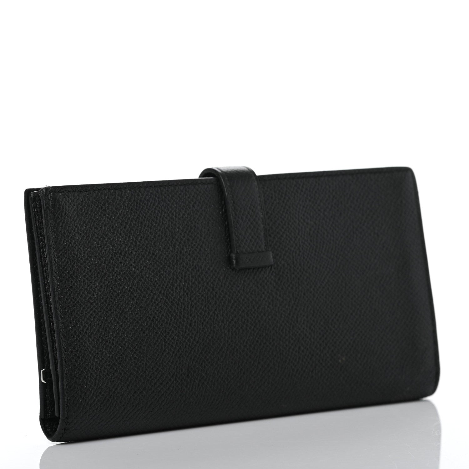 Hermes Epsom Bearn Gusset Wallet Black 3 of 9