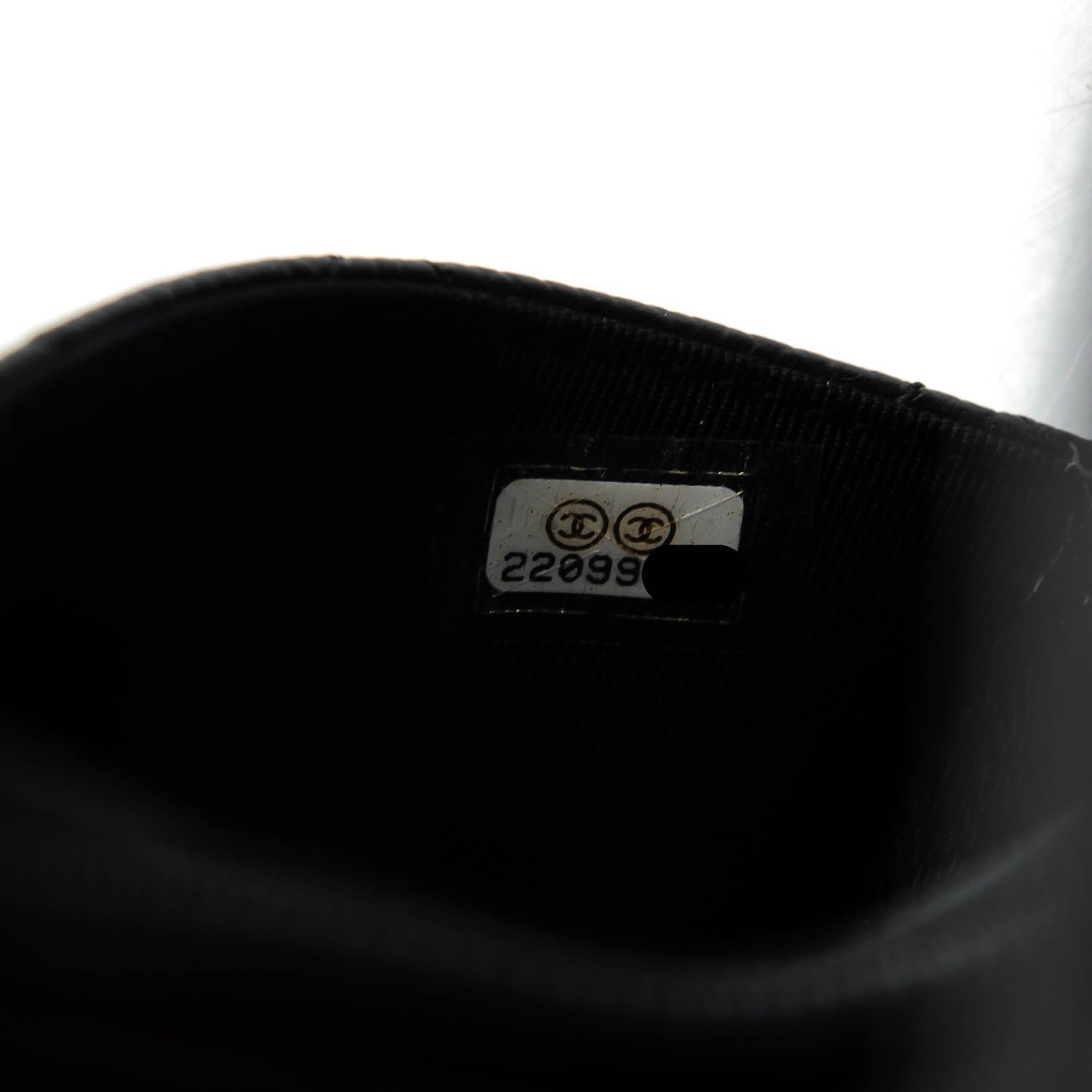 Chanel Caviar Quilted Wallet On Chain WOC Black 8 of 8