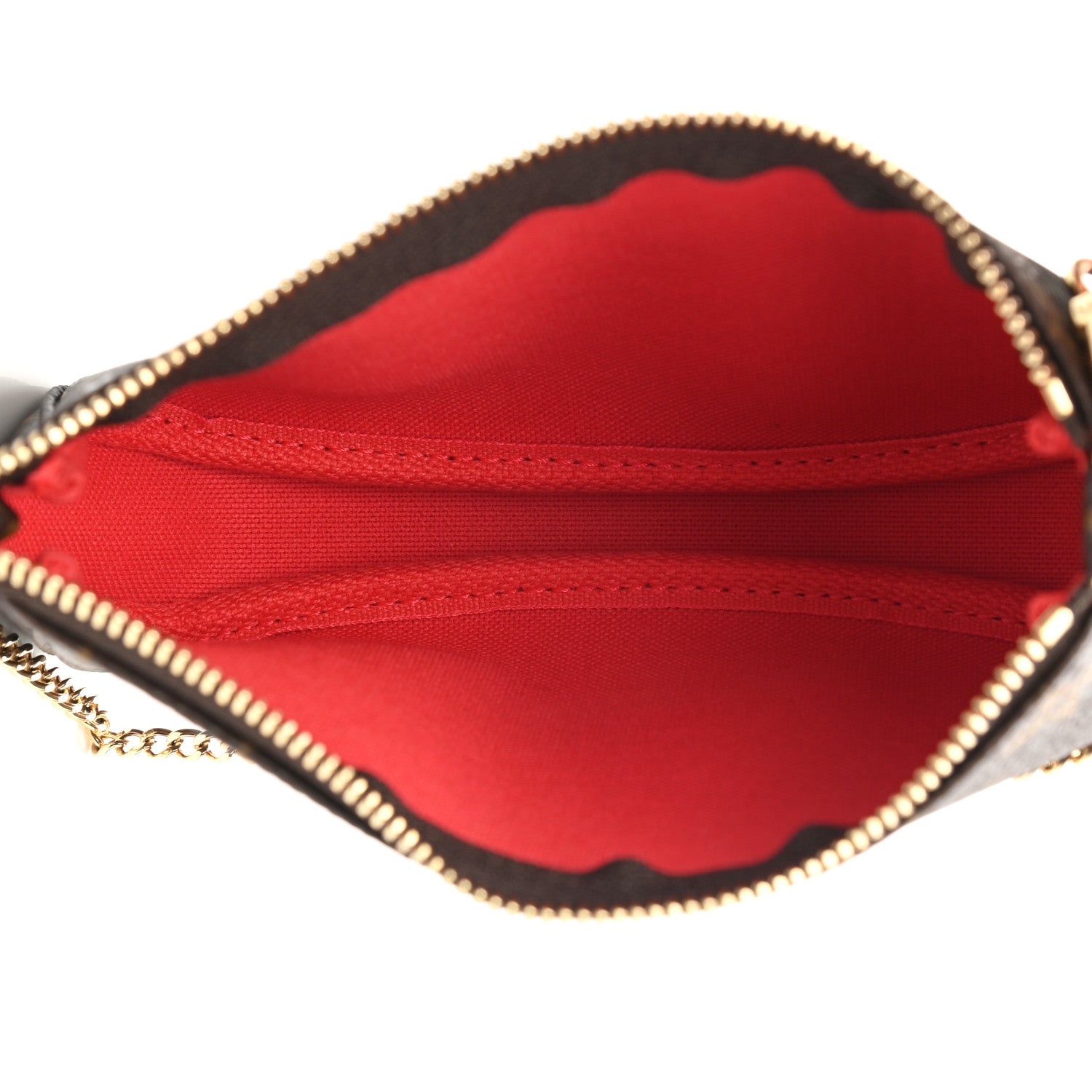 Louis Vuitton Monogram 2021 Christmas Animation London Mini Pochette Accessories Red 5 of 8