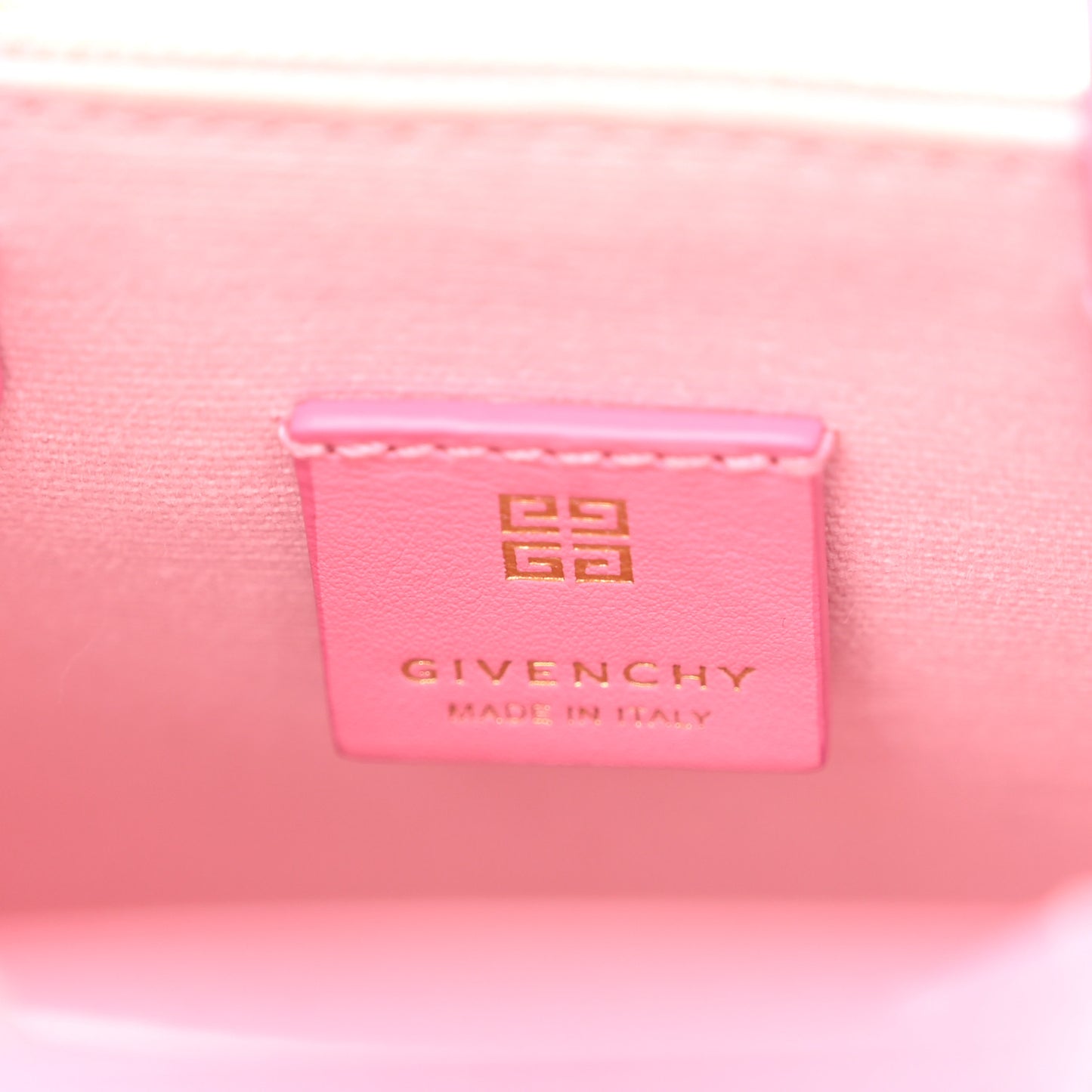 Canvas Mini G Vertical Shopping Tote Bright Pink