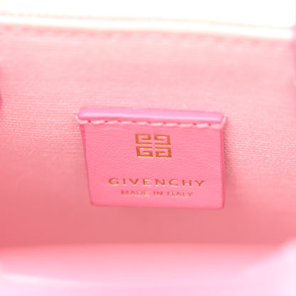 Givenchy Canvas Mini G Vertical Shopping Tote Bright Pink 6 of 10