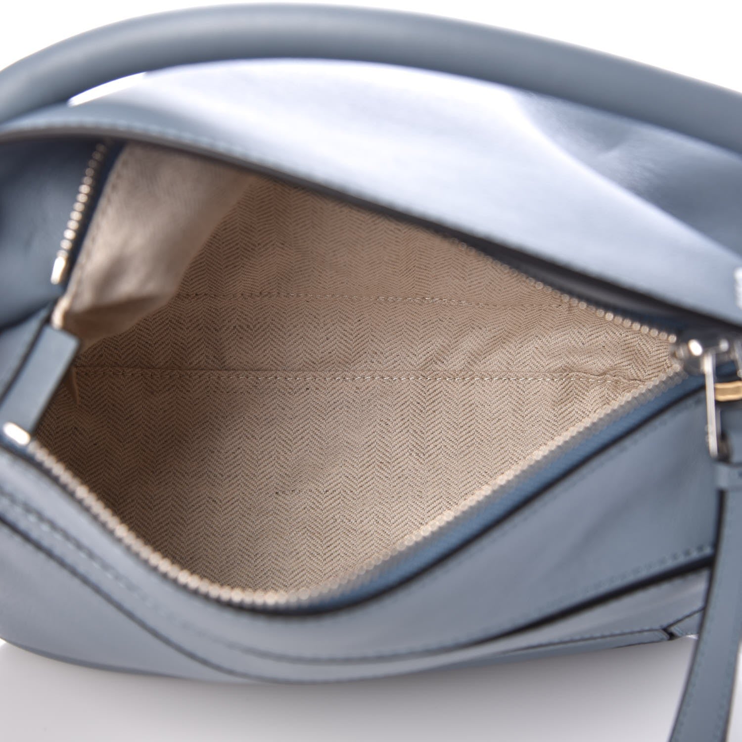 Loewe Calfskin Small Puzzle Shoulder Bag Light Blue 6 of 8