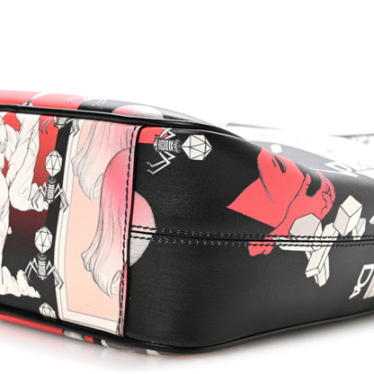 Prada X JAMES JEAN Vitello DNA Flat Messenger Bag Black 11 of 11