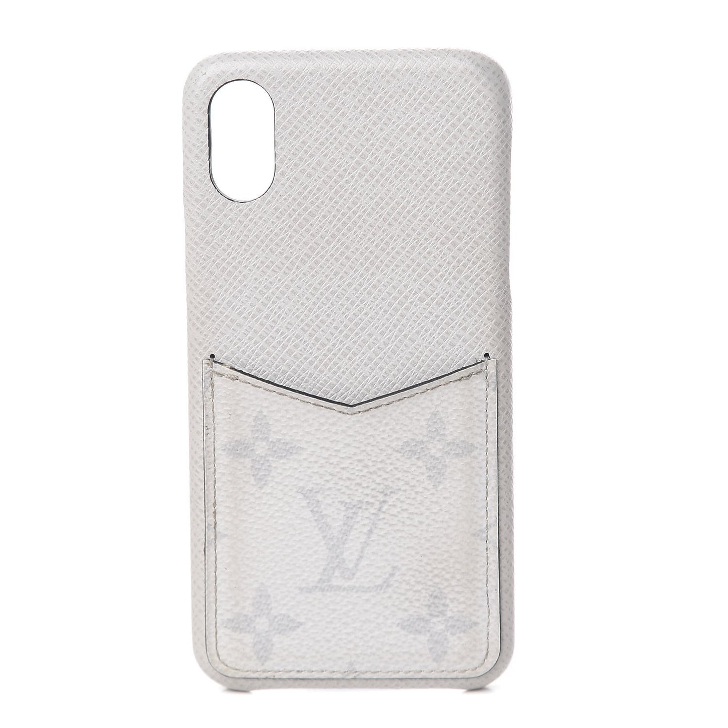 Monogram Taiga iPhone X/XS Bumper White