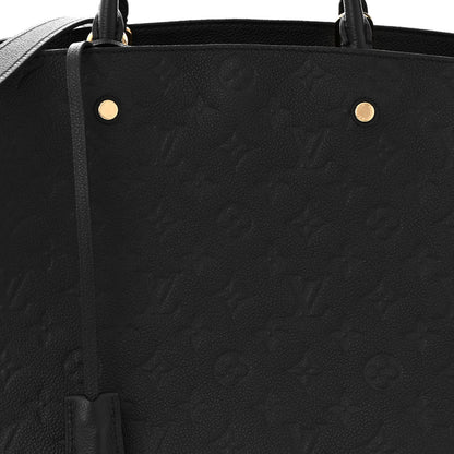 Louis Vuitton Empreinte Montaigne GM Black 9 of 11