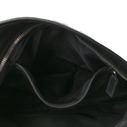 Gucci Guccissima Flat Messenger Bag Black 6 of 13