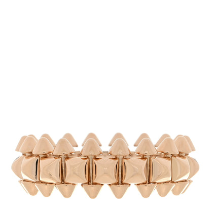 Cartier 18K Pink Gold MM Clash De Cartier Ring 55 7.25 1 of 5