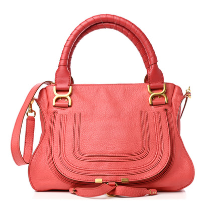 Chloe Calfskin Medium Marcie Satchel Paradise Pink 1 of 9
