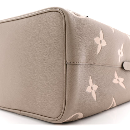 Louis Vuitton Empreinte Monogram Giant Neonoe MM Tourterelle Creme 10 of 11