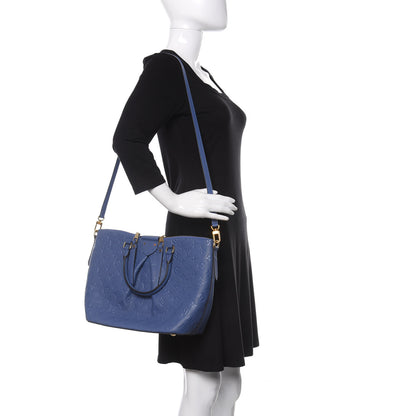 Louis Vuitton Empreinte Mazarine MM Denim 2 of 10