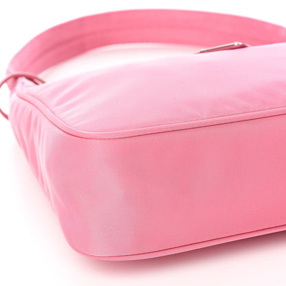 Prada Tessuto Nylon Mini Re-Edition 2000 Bag Begonia 9 of 12