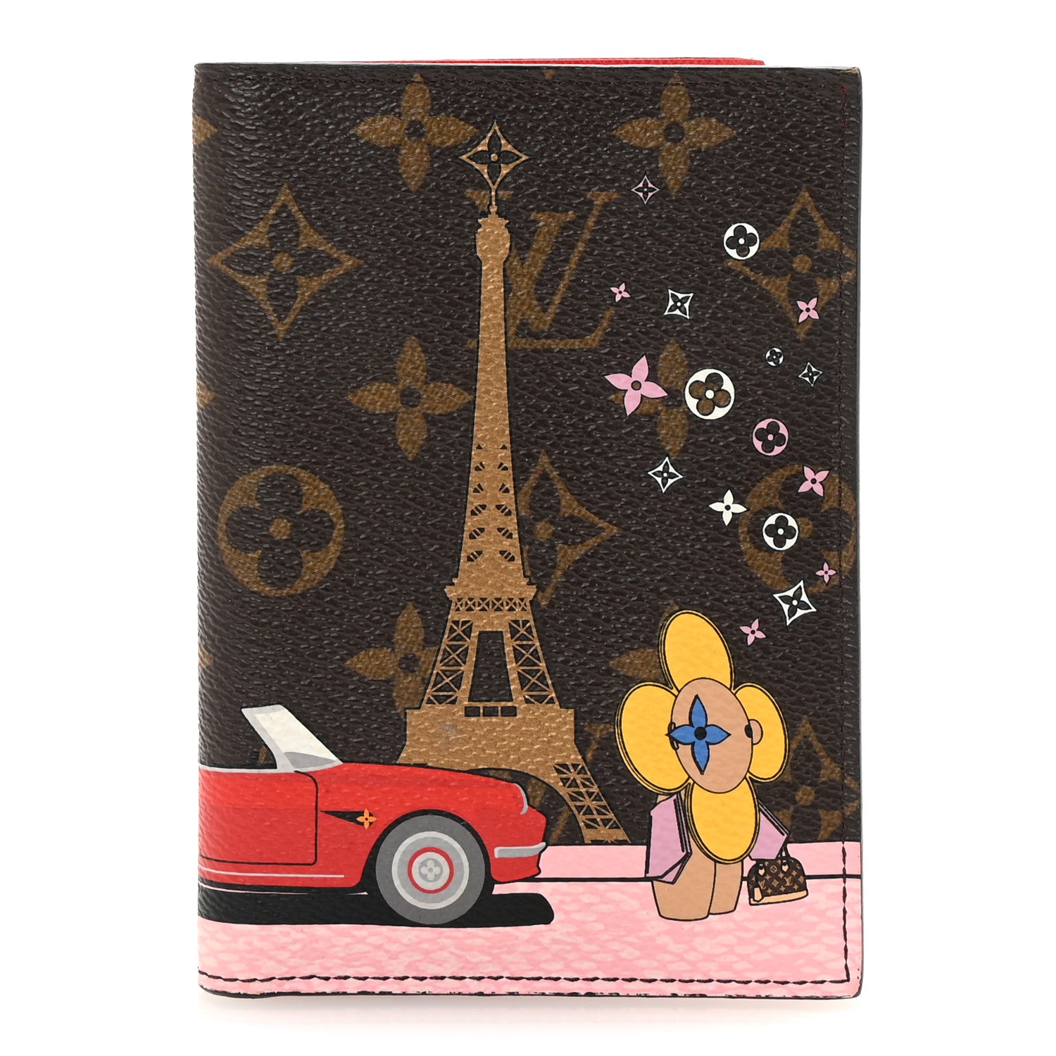Louis Vuitton Monogram 2019 Christmas Animation Passport Cover Rouge 1 of 6