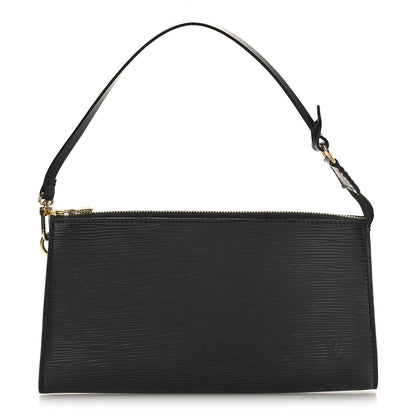 Louis Vuitton Epi Pochette Accessories 24 Black 2 of 8