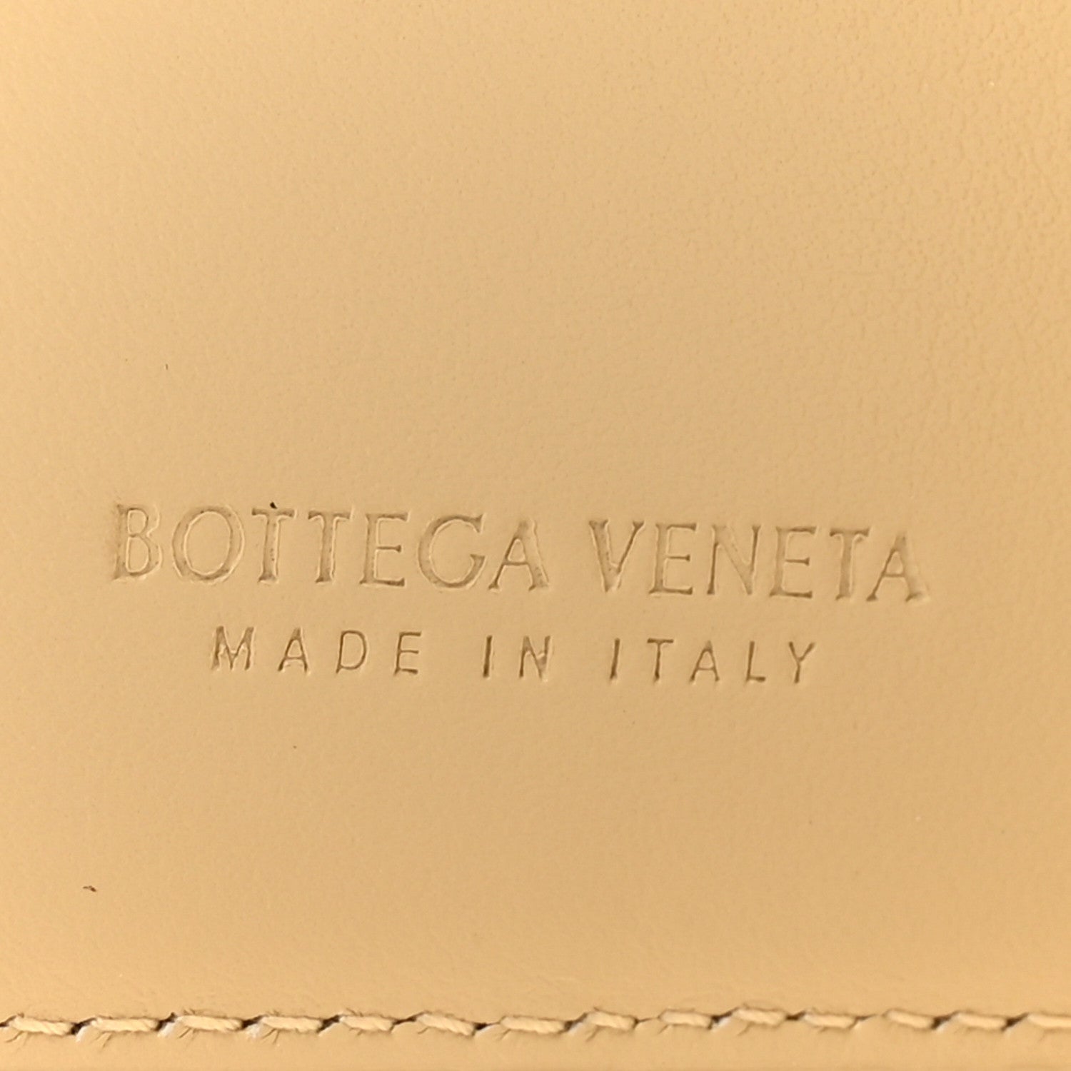 Bottega Veneta Nappa Maxi Intrecciato Small Bi-Fold Zip Wallet Porridge 6 of 6