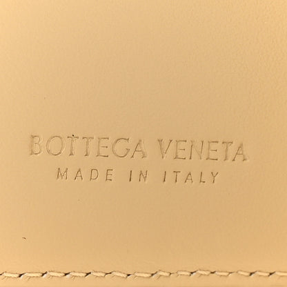 Bottega Veneta Nappa Maxi Intrecciato Small Bi-Fold Zip Wallet Porridge 6 of 6