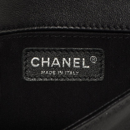 Chanel Lambskin Quilted Small Boy Flap Black 7 of 9