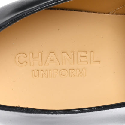 Chanel Smooth Calfskin Mens Loafers 43 Black 8 of 9