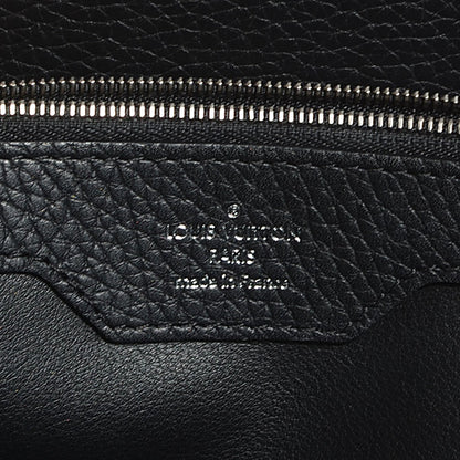 Louis Vuitton Taurillon Ayers Capucines MM Black 6 of 7