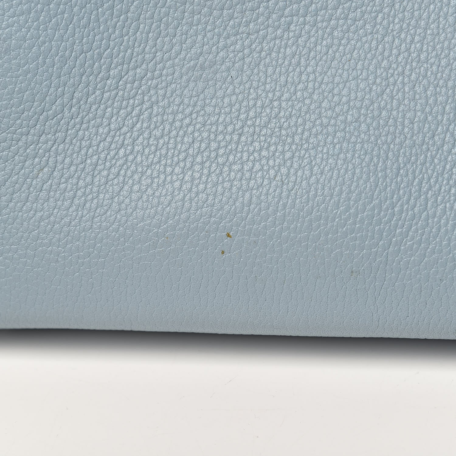 MCM Grained Calfskin Medium Milla Tote Sky Blue 9 of 15