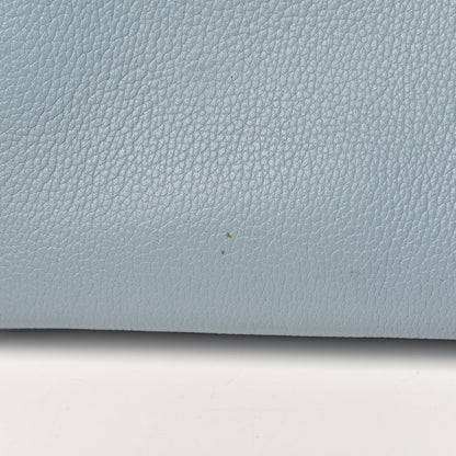 MCM Grained Calfskin Medium Milla Tote Sky Blue 9 of 15