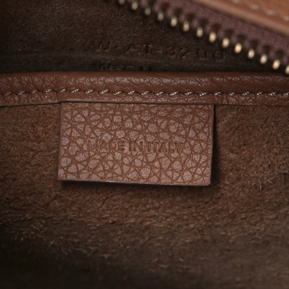 Celine Drummed Calfskin Nano Luggage Camel 6 of 12