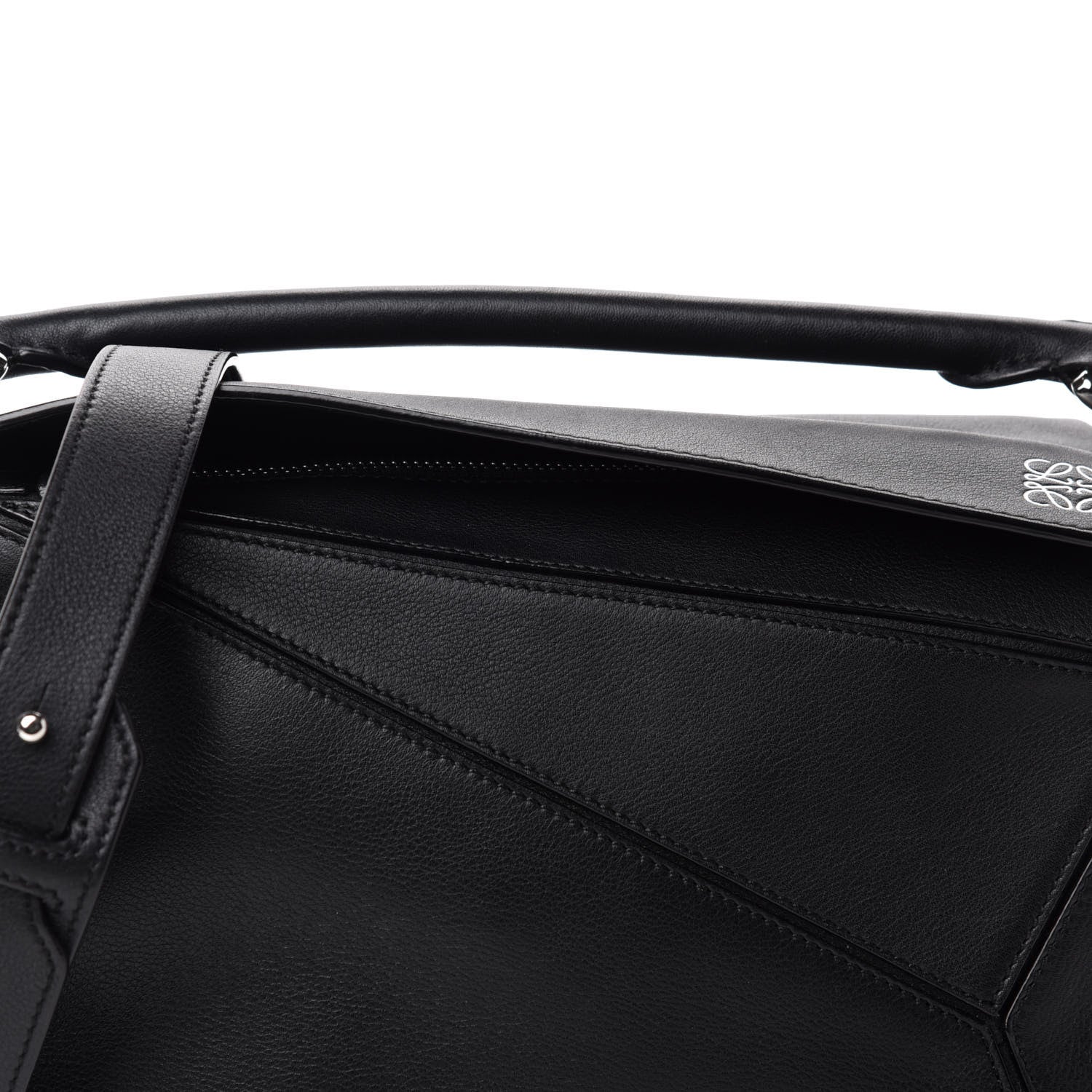 Loewe Calfskin Small Puzzle Bag Black 10 of 10