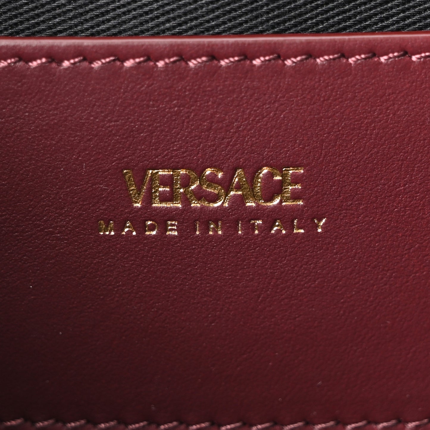 Vitello Virtus Small Shoulder Bag Burgundy