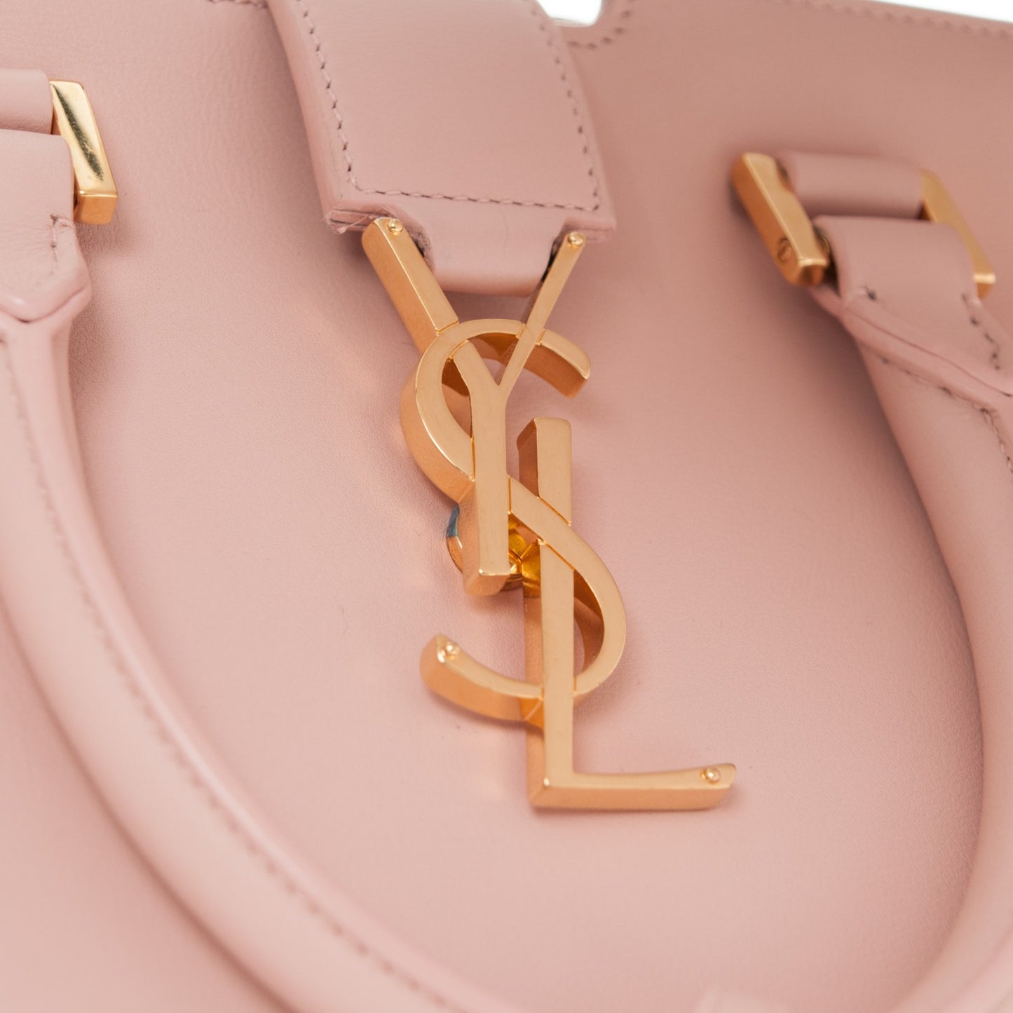 Calfskin Monogram Small Cabas Pale Blush