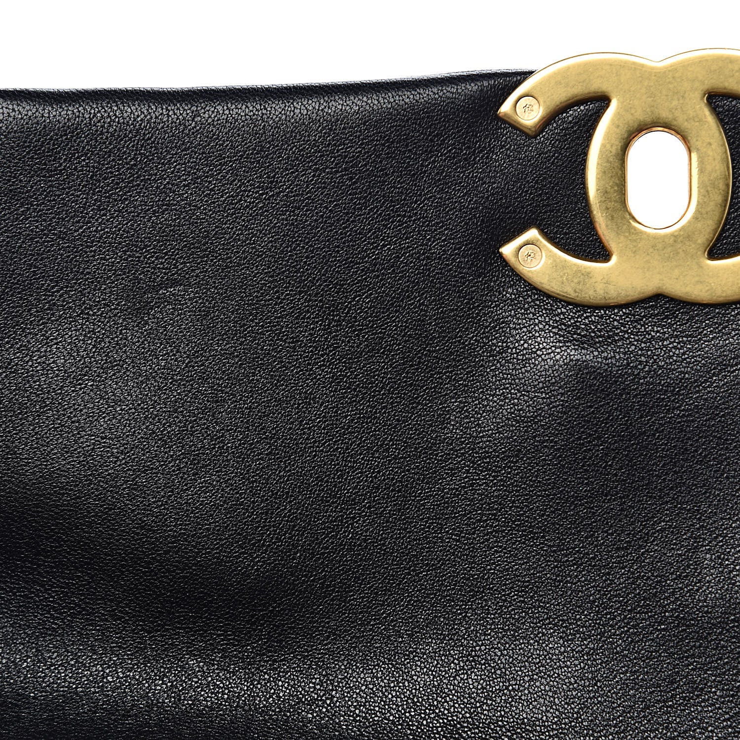 Chanel Goatskin Quilted Medium 19 Flap Black 8 of 12