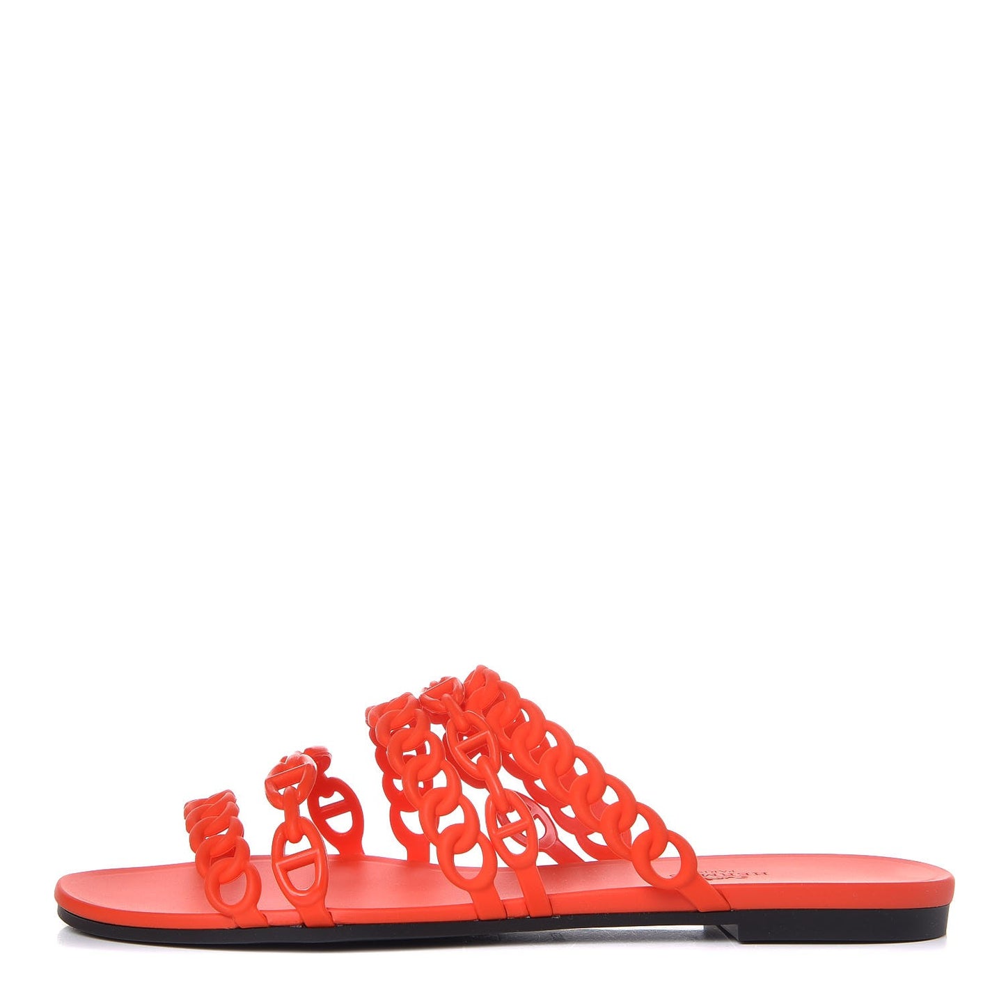 Rubber Chaine d'Ancre Nude Sandals 41 Pavot